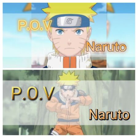 P.O.V Naruto ANTES
P.O.V Naruto AGORA