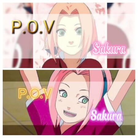 P.O.V Sakura DEPOIS
P.O.V Sakura ANTES
Sakura quis ser do contra 😑