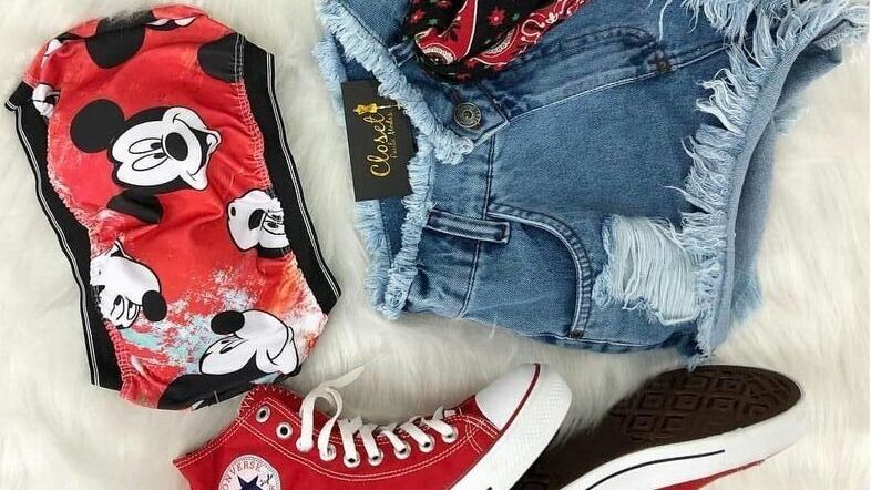 Roupa q eu usei